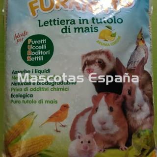 RECORD Lecho Para Gatos & Roedores & Aves Aroma a Limón 6L 100% ECOLÓGICO - Imagen 1